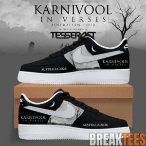 Karnivool – ‘In Verses’ Australian Tour 2026 Custom Air Force 1 Shoes