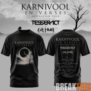 Karnivool – ‘In Verses’ Australian Tour 2026 Limited T-Shirt