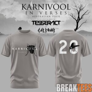 Karnivool – ‘In Verses’ Australian Tour 2026 Limited T-Shirt 4 Karnivool – ‘In Verses’ Australian Tour 2026 Limited T-Shirt 4