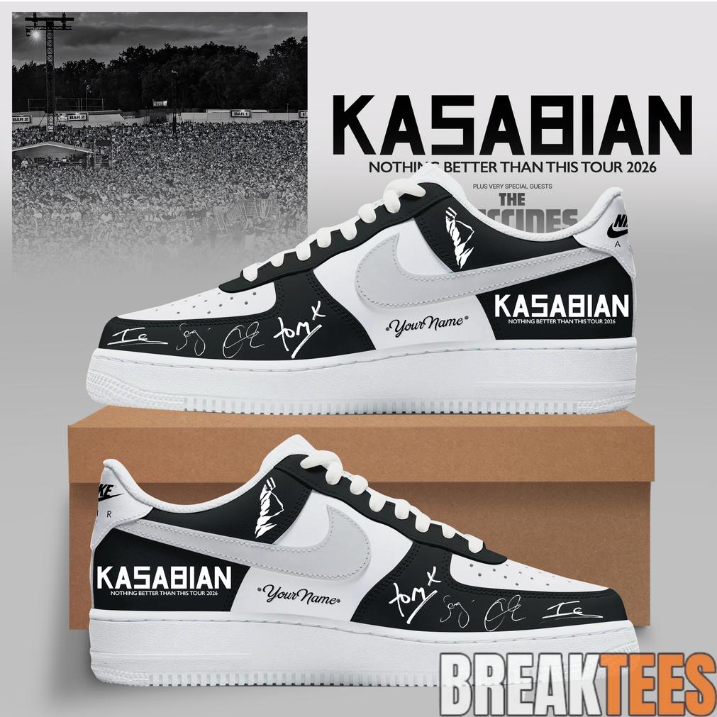 Kasabian – Nothing Better Than This Tour 2026 AF1 Shoes Kasabian – Nothing Better Than This Tour 2026 AF1 Shoes