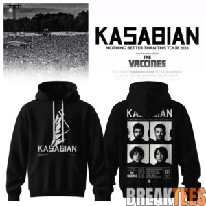 Kasabian – Nothing Better Than This Tour 2026 Hoodie 1 Kasabian – Nothing Better Than This Tour 2026 Hoodie 1