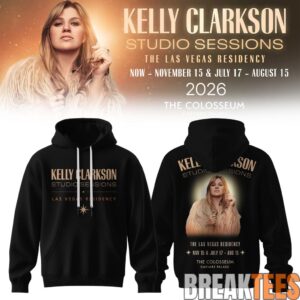 Kelly Clarkson Studio Sessions The Las Vegas Residency 2026 Special Hoodie