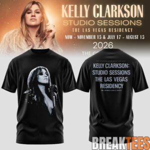 Kelly Clarkson Studio Sessions The Las Vegas Residency 2026 Special Tee 1