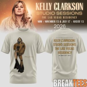 Kelly Clarkson Studio Sessions The Las Vegas Residency 2026 Special Tee 3