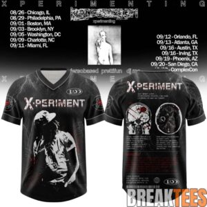 Ken Carson Xperimenting Tour Football Jersey 1