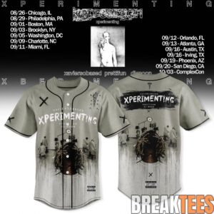 Ken Carson Xperimenting Tour Baseball Jersey 1