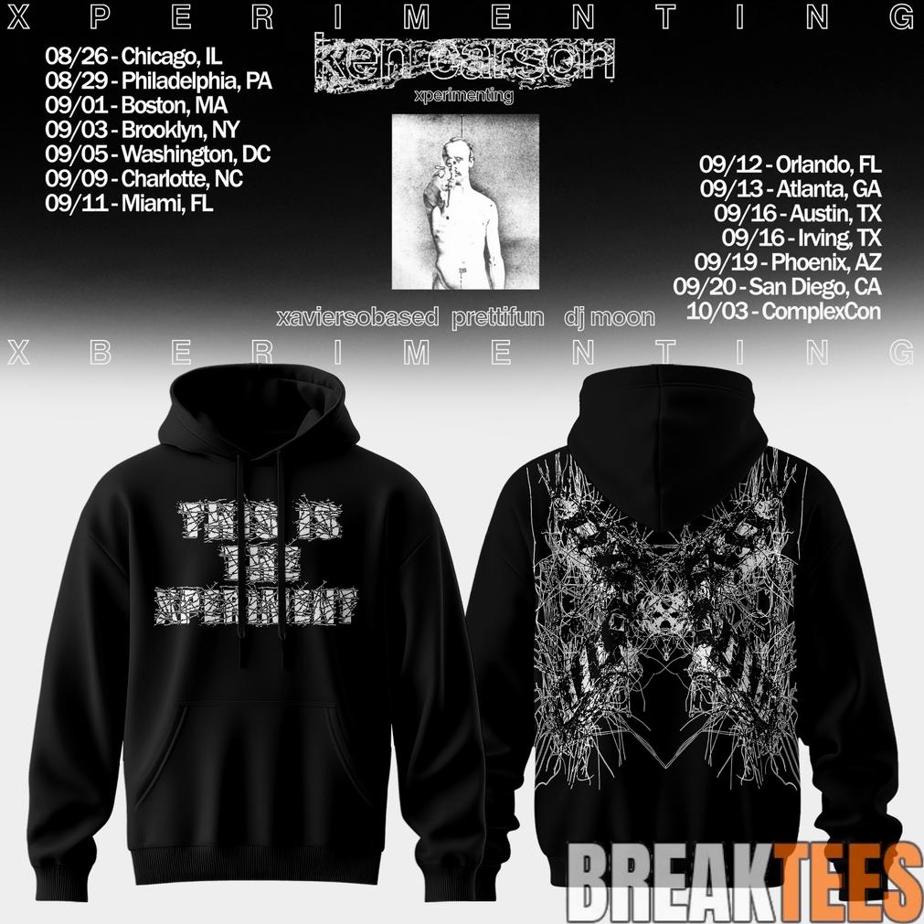 Ken Carson Xperimenting Tour Hoodie Ken Carson Xperimenting Tour Hoodie