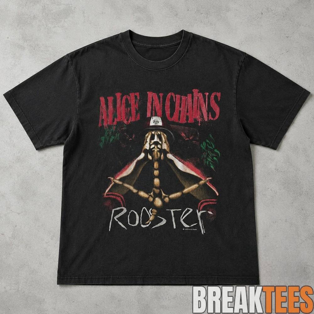 Kevin Durant Alice In Chains Rooster Inspired Shirt Kevin Durant Alice In Chains Rooster Inspired Shirt