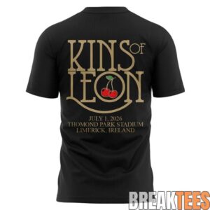 Kings of Leon “Can We Please Have Fun” 2026 Tour Thomond Park Stadium, Limerick, Ireland Shirt 2
