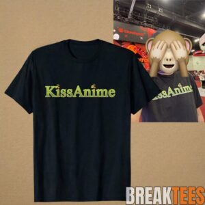 KissAnime Fun Nostalgic Black Shirt