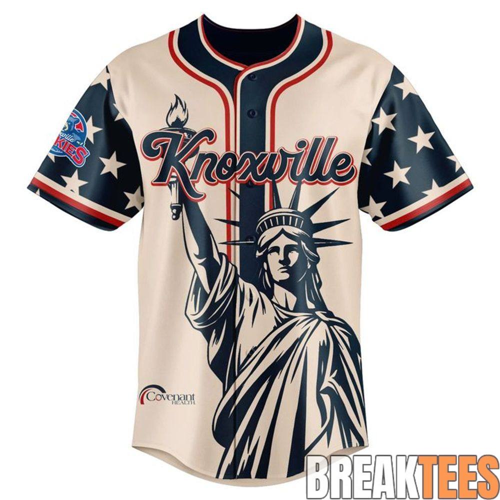 Knoxville Smokies Independence Day 2026 Limited Edition Baseball Jersey Knoxville Smokies Independence Day 2026 Limited Edition Baseball Jersey