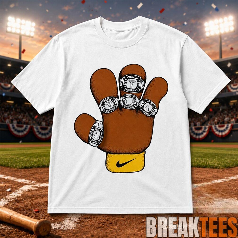 Kobe Bryant 5 Championship Rings Basketball Shirt Kobe Bryant 5 Championship Rings Basketball Shirt