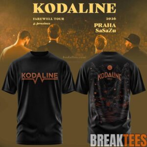 Kodaline Farewell Tour 2026 Limited Vintage Washed T-Shirt