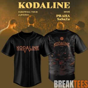 Kodaline Farewell Tour 2026 Vintage Baseball Jersey