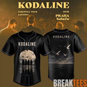 Kodaline Farewell Tour 2026 Vintage Baseball Jersey 1