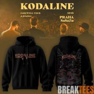Kodaline Farewell Tour 2026 Vintage Washed Edition Hoodie