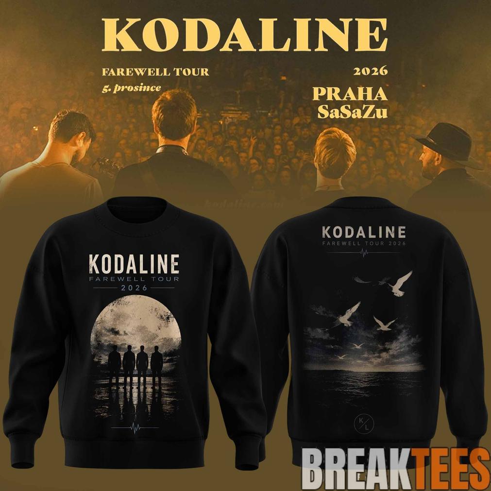 Kodaline Farewell Tour 2026 Vintage Washed Edition Sweatshirt Kodaline Farewell Tour 2026 Vintage Washed Edition Sweatshirt