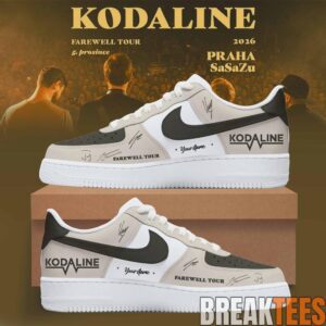 Kodaline Farewell Tour The Final Goodbye Custom Air Force 1 Shoes