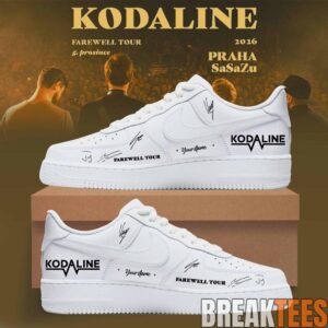 Kodaline Farewell Tour The Final Goodbye Custom Air Force 1 Shoes 2
