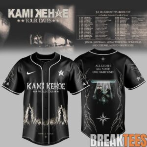 Kure The World Tour Baseball Jersey 1