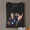 Kylian Mbappé & Ousmane Dembélé & Marcus Thuram France 2026 Tee Kylian Mbappé & Ousmane Dembélé & Marcus Thuram France 2026 Tee