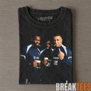 Kylian Mbappé & Ousmane Dembélé & Marcus Thuram France 2026 Tee
