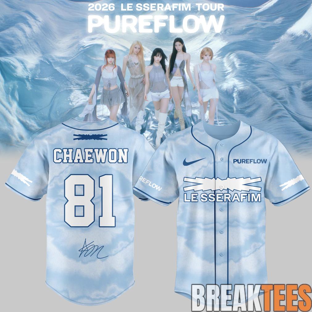 LE SSERAFIM “PUREFLOW” Tour 2026 Jersey LE SSERAFIM “PUREFLOW” Tour 2026 Jersey