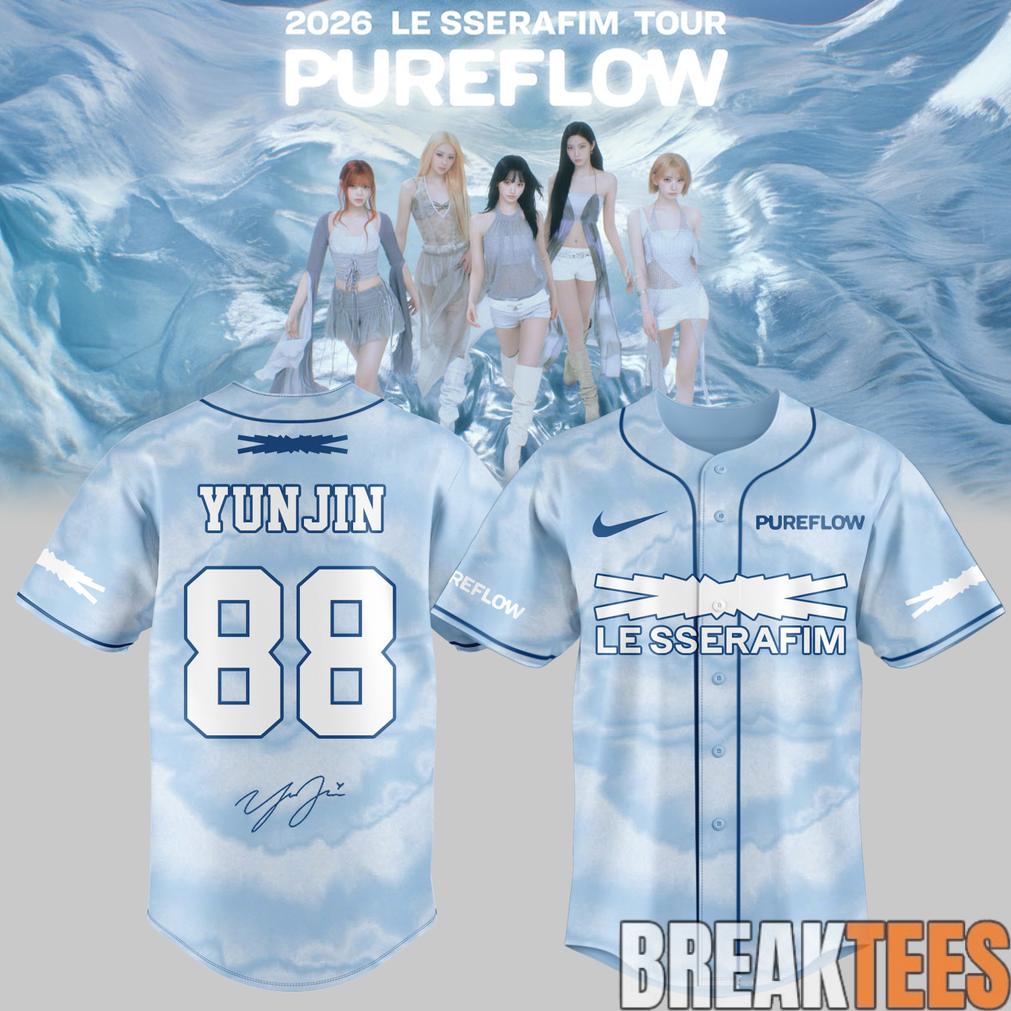 LE SSERAFIM “PUREFLOW” Tour 2026 Jersey LE SSERAFIM “PUREFLOW” Tour 2026 Jersey