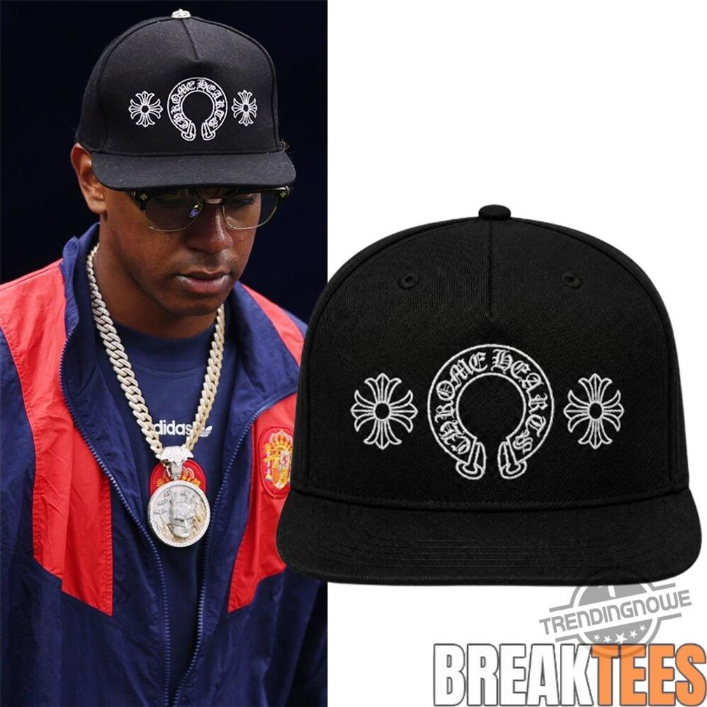 Lamine Yamal Chrome Hearts Horseshoe Hat Lamine Yamal Chrome Hearts Horseshoe Hat