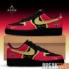 Los Angeles Sparks x Back 2 Black Edition Air Force 1 Custom For Fans