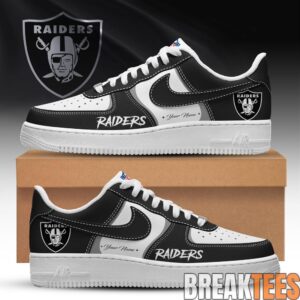 Las Vegas Raiders Special Heritage 2026 Custom AF1 Sneaker 1 Las Vegas Raiders Special Heritage 2026 Custom AF1 Sneaker 2