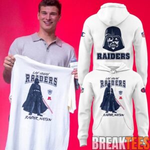 Las Vegas Raiders x Star Wars Darth Vader Raider Hoodie 1
