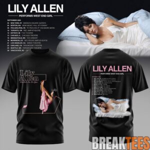 Lily Allen “West End Girl” Collection T-Shirt