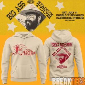 Post Malone Big Ass Stadium Tour At Razorback Stadium Limited Edition Hoodie 4 Post Malone Big Ass Stadium Tour At Razorback Stadium Limited Edition Hoodie 4