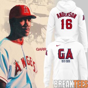 Los Angeles Angels Garret Anderson Tribute Hoodie