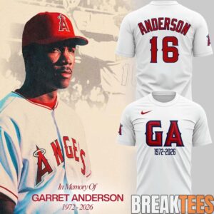 Los Angeles Angels Garret Anderson Tribute T-Shirt
