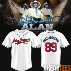 Alan Jackson Last Call One More for the Road – The Finale Baseball Jersey