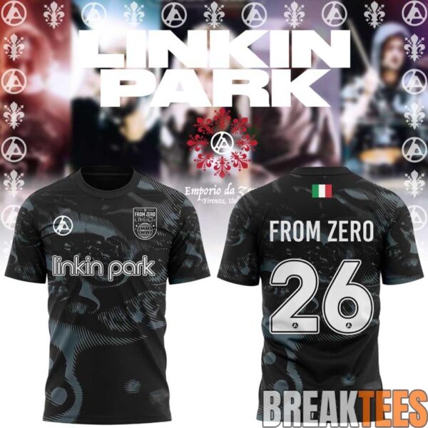 Linkin Park From Zero World Tour 2026 Collection Tee - Trending