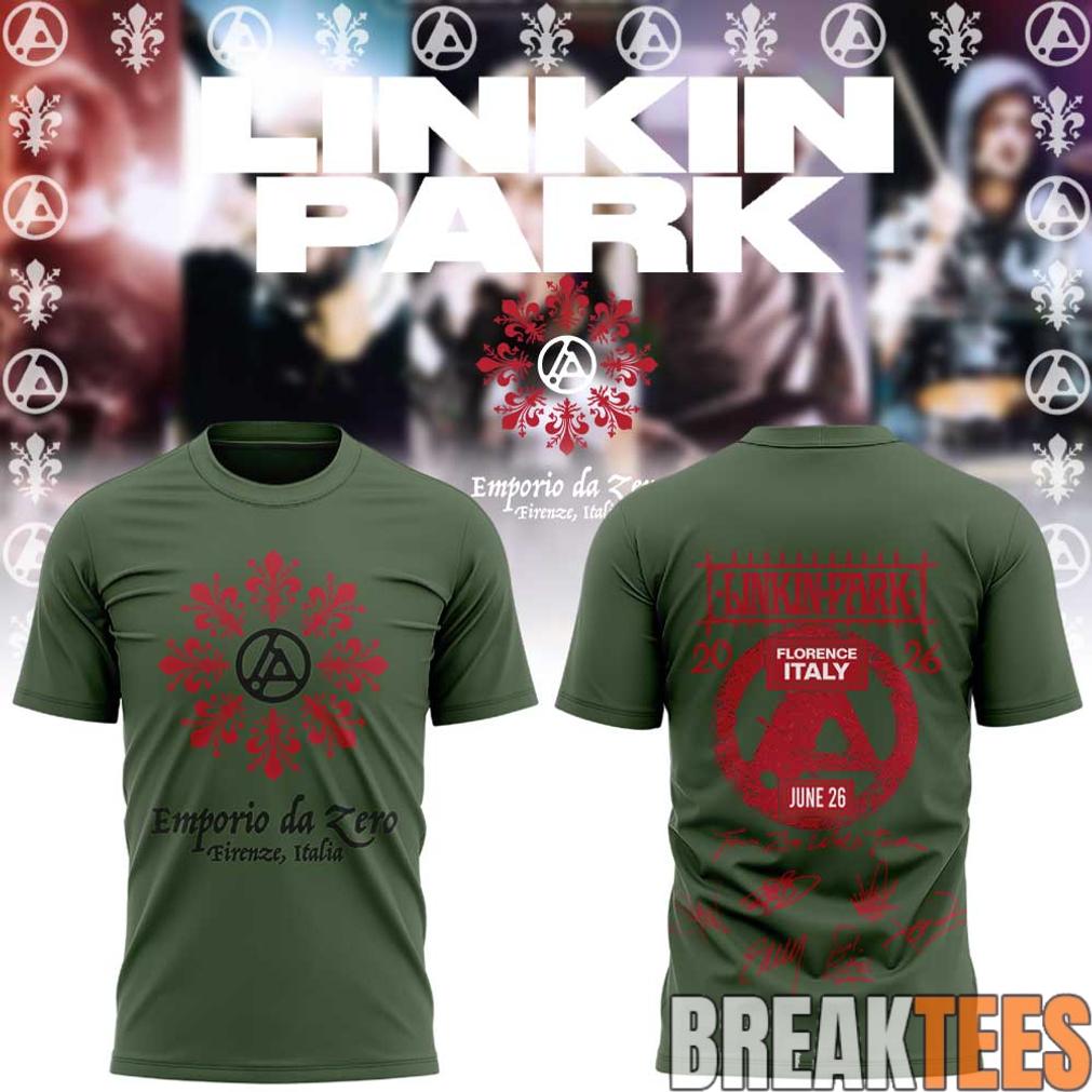 Linkin Park From Zero World Tour 2026 Collection Tee Linkin Park From Zero World Tour 2026 Collection Tee