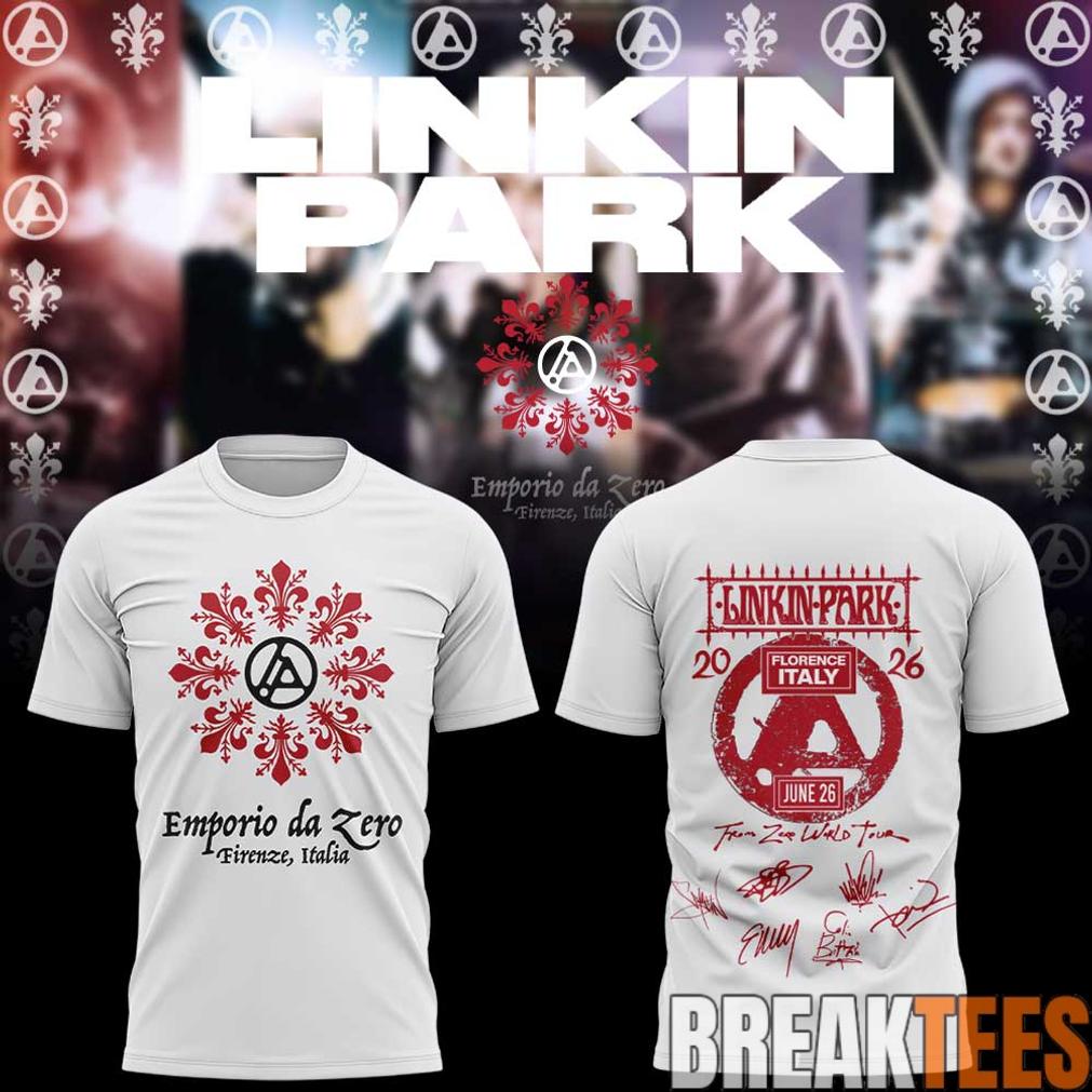 Linkin Park From Zero World Tour 2026 Collection Tee Linkin Park From Zero World Tour 2026 Collection Tee