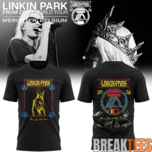 Linkin Park From Zero World Tour 2026 in Werchter, Belgium Limited Shirt