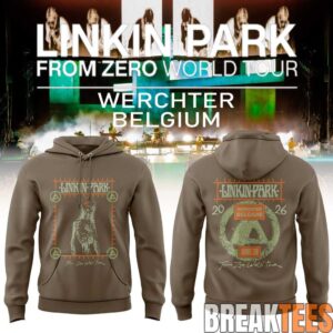 Linkin Park From Zero World Tour in Werchter at Werchter Parklife in Belgium Hoodie