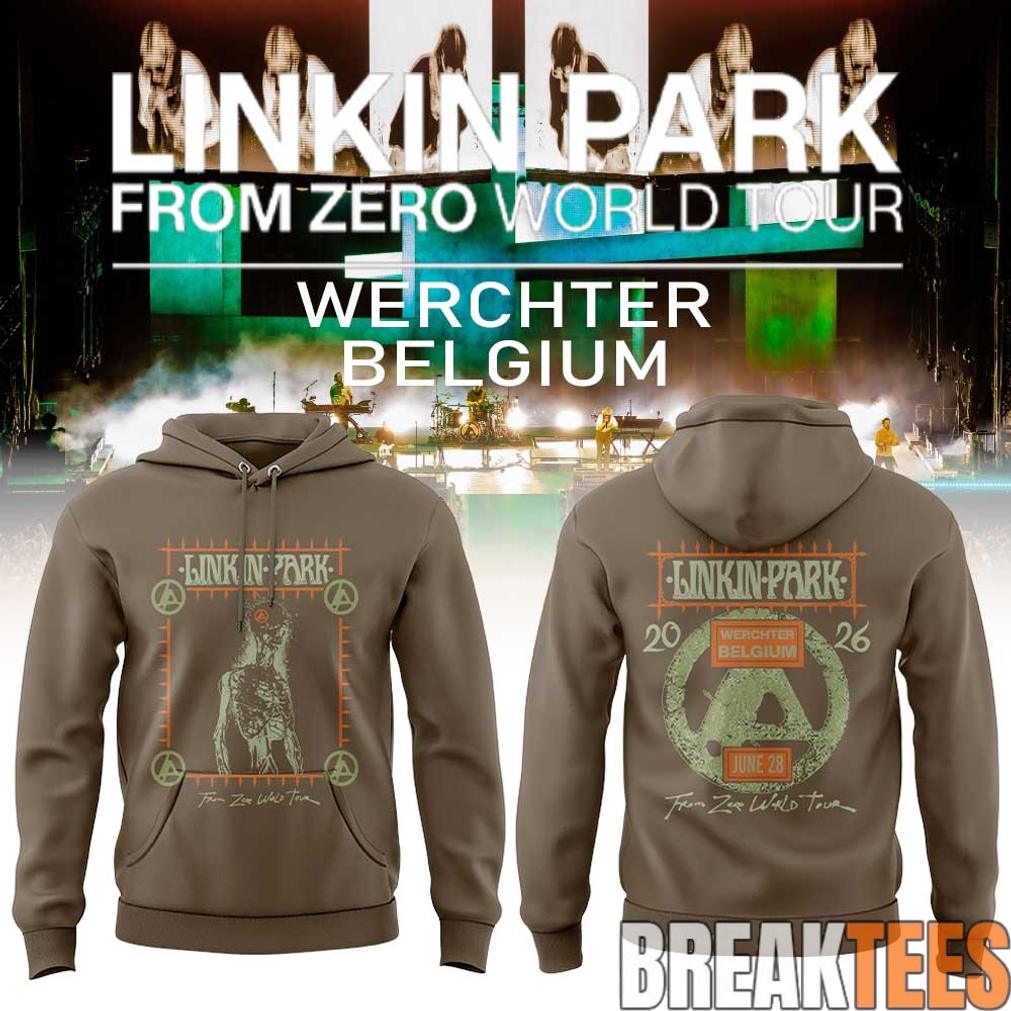 Linkin Park From Zero World Tour in Werchter at Werchter Parklife in Belgium Hoodie Linkin Park From Zero World Tour in Werchter at Werchter Parklife in Belgium Hoodie
