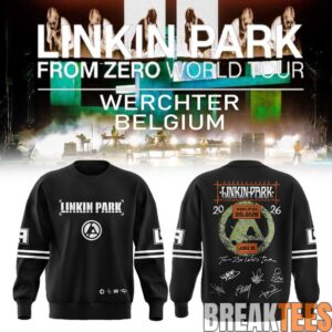 Linkin Park From Zero World Tour to Festivalpark in Werchter Belgium Sweatshirt