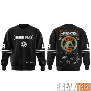 Linkin Park From Zero World Tour to Festivalpark in Werchter Belgium Sweatshirt 1