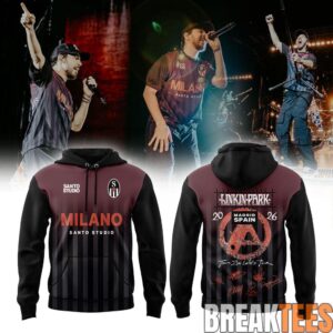 Linkin Park World Tour Concert In Madrid Edition Hoodie
