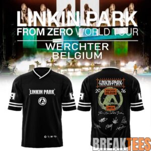Linkin Park brought their From Zero World Tour to Festivalpark in Werchter, Belgium Football Jersey