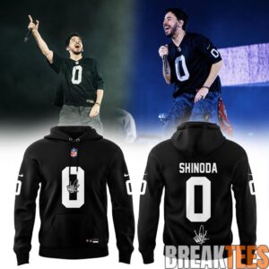 Linkin Park brought their From Zero World Tour to Festivalpark in Werchter, Belgium x Mike Shinoda Hoodie