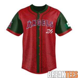 Los Angeles Angels 2026 Mexican Heritage Special Baseball Jersey 1