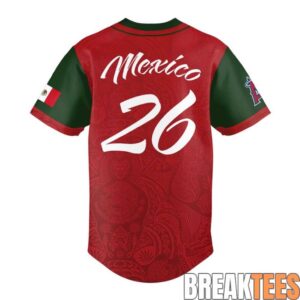 Los Angeles Angels 2026 Mexican Heritage Special Baseball Jersey 2